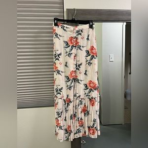 Floral Skirt and Too Set